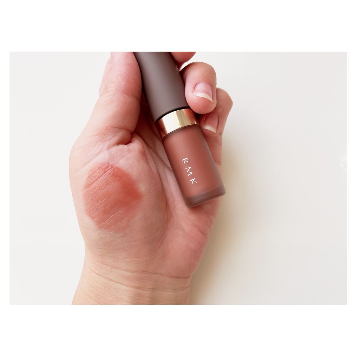 RMK リクイド リップカラー 02 ウォーム バタースコッチ/RMK/口紅を使ったクチコミ（2枚目）