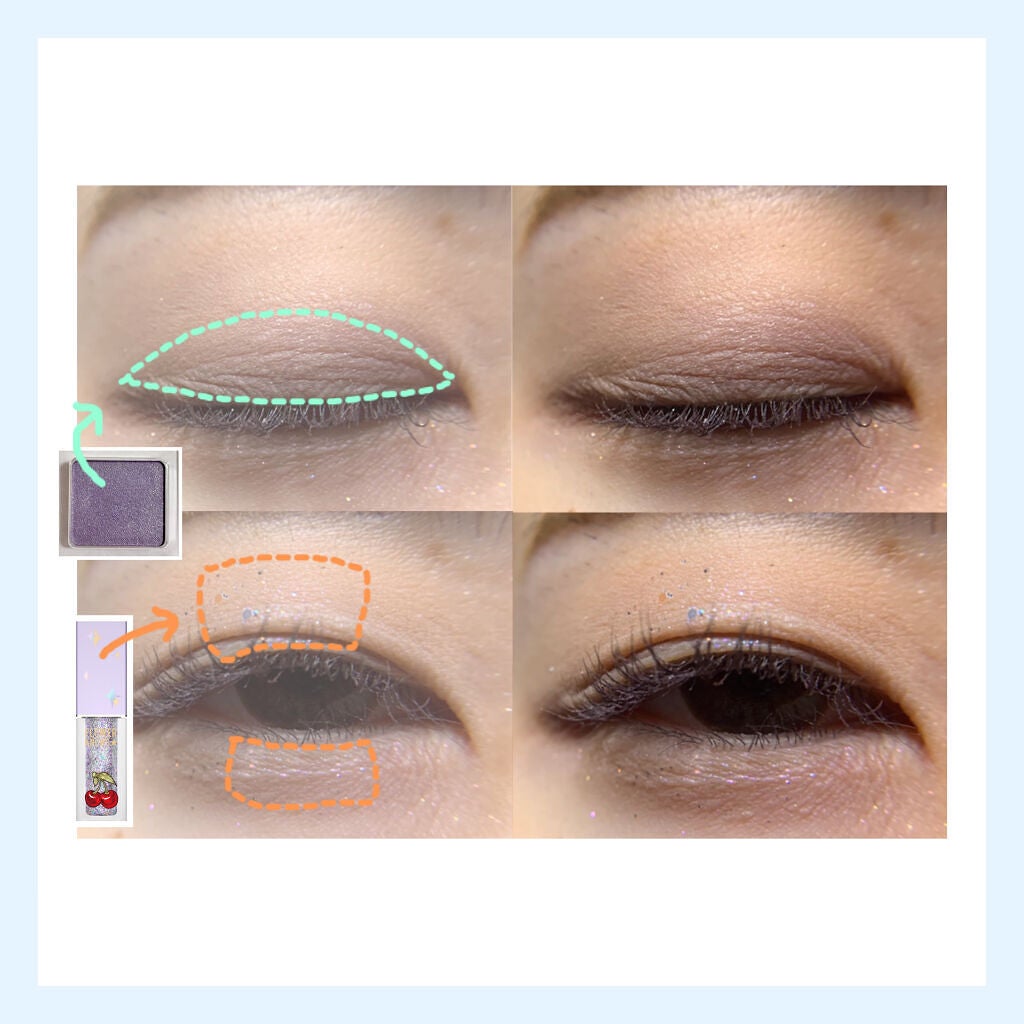 モノアイズ アイシャドウ/ARITAUM/単色アイシャドウを使ったクチコミ(5枚目)