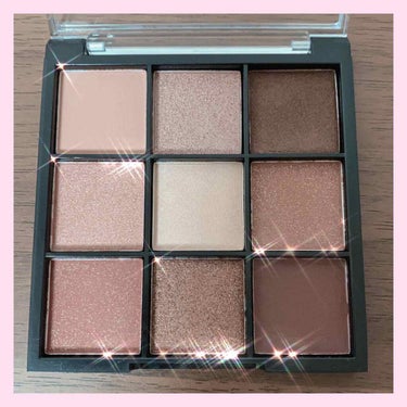 UR GLAM　BLOOMING EYE COLOR PALETTE/U R GLAM/アイシャドウパレットを使ったクチコミ（1枚目）