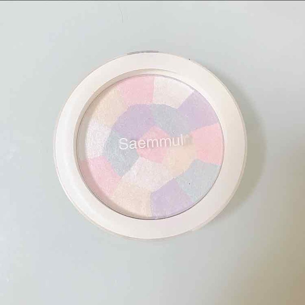 センムル ルミナス マルチ ハイライター/the SAEM/パウダーハイライトを使ったクチコミ（1枚目）