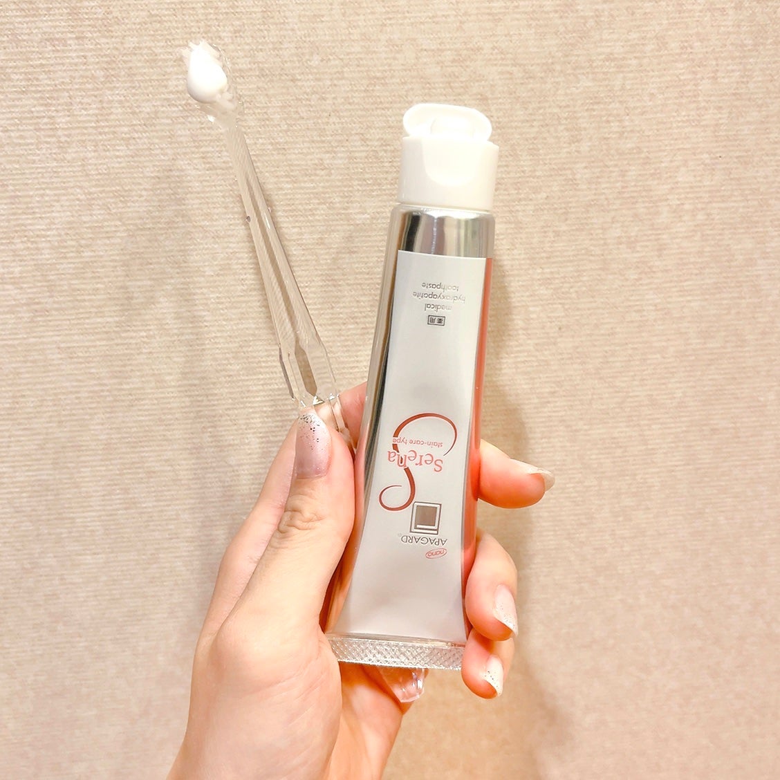 アパガードクリスタル歯ブラシ/アパガード/歯ブラシを使ったクチコミ(5枚目)