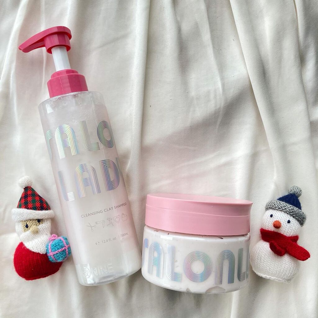 サロンレディ 密着ツヤぷるクレイヘアマスク/SALON LADY/ヘアマスク・ヘアパックを使ったクチコミ(2枚目)