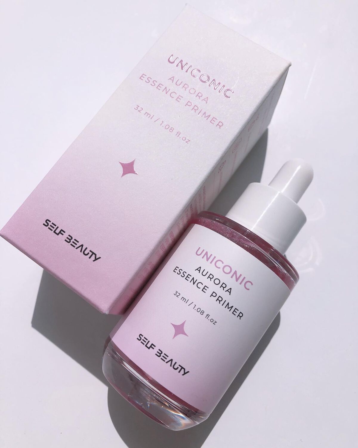 ユニコーン オーロラエッセンスプライマー/SELF BEAUTY/美容液を使ったクチコミ（2枚目）