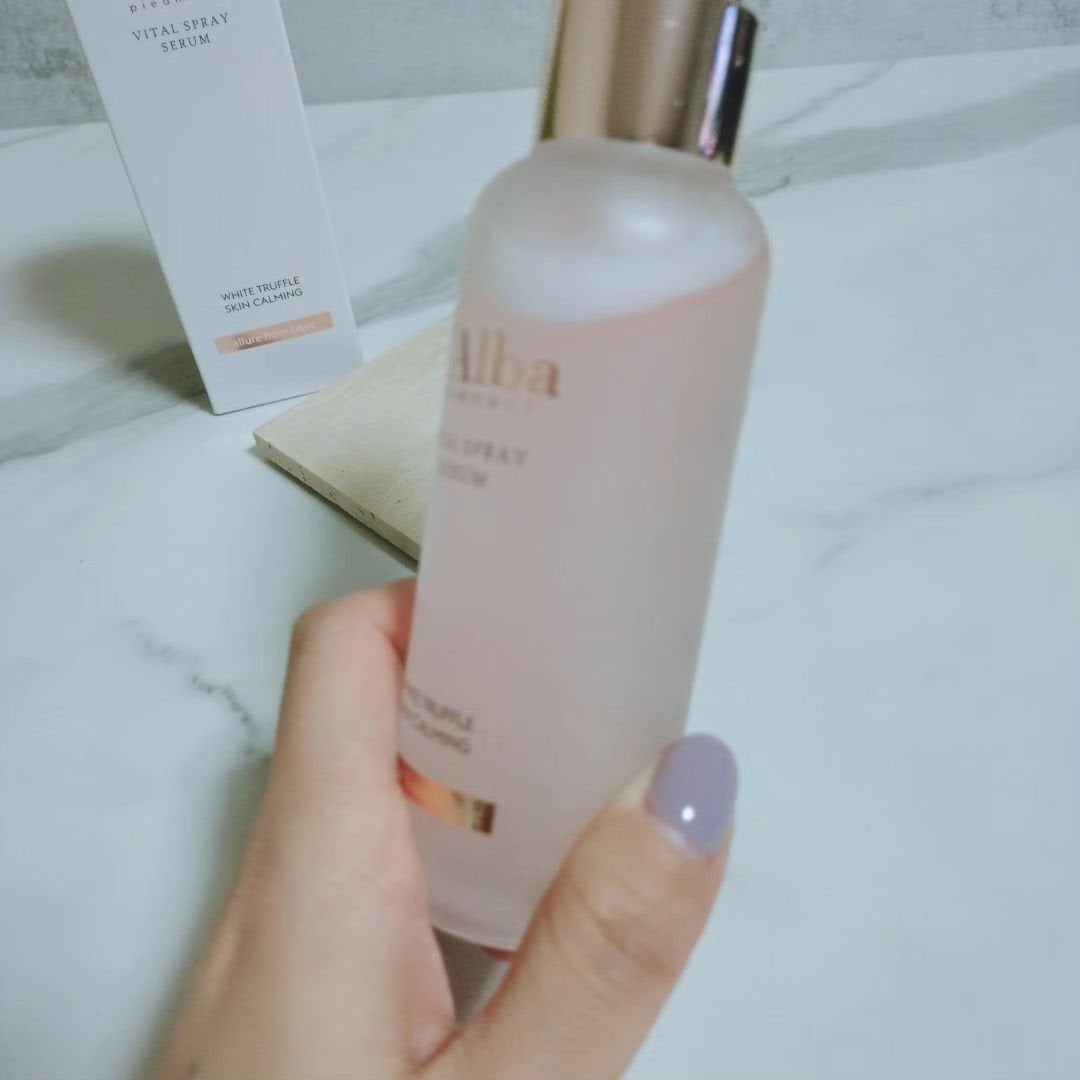 ダルバ ホワイトトリュフバイタルスプレーセラム/ダルバ/ミスト状化粧水を使ったクチコミ(5枚目)