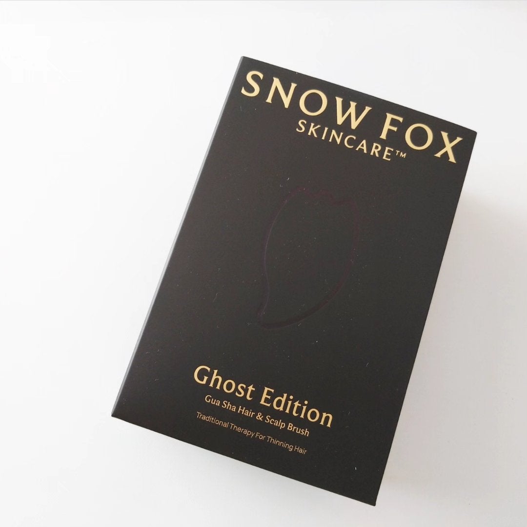 プレミアム FOX カッサ ゴースト ヘアブラシ ブラック/SNOW FOX SKINCARE/ヘアブラシを使ったクチコミ(2枚目)