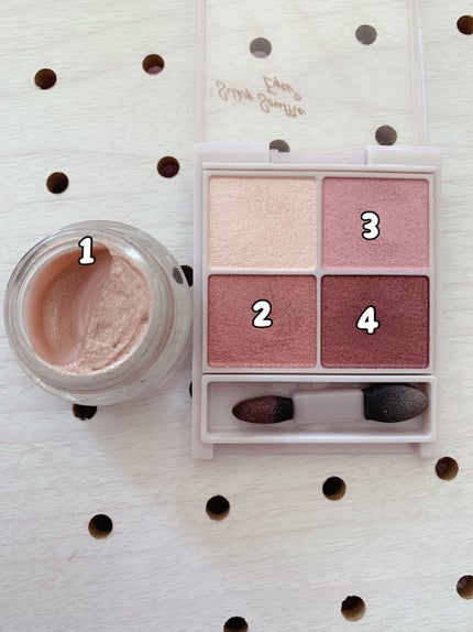 レヨン ジュレアイズ/Elégance/ジェル・クリームアイシャドウを使ったクチコミ(3枚目)