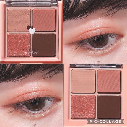 ベターザンアイズ/rom&nd/アイシャドウパレットを使ったクチコミ(1枚目)