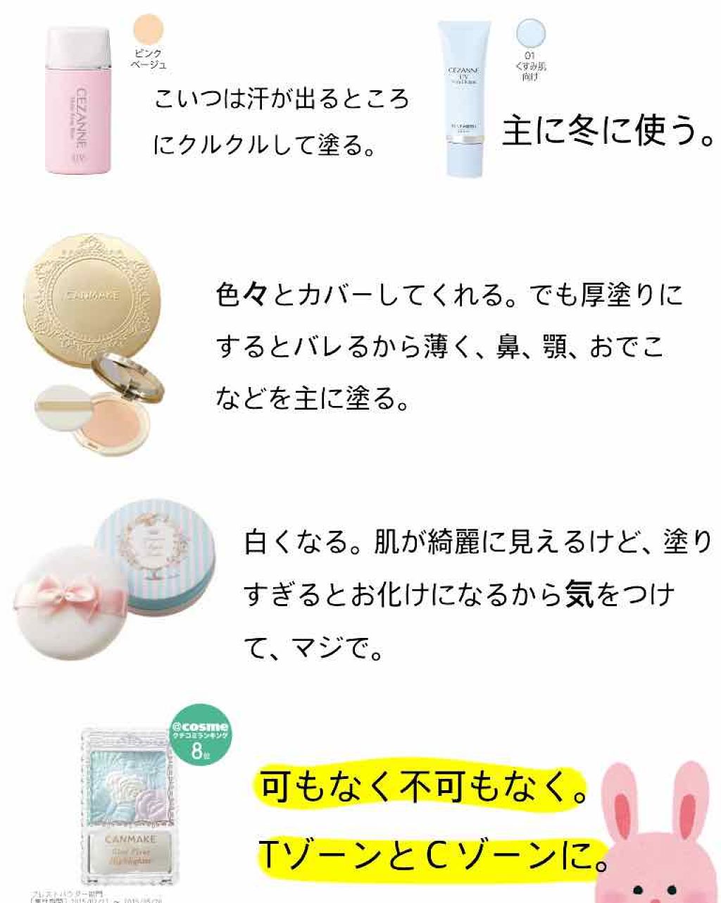 皮脂テカリ防止下地/CEZANNE/化粧下地を使ったクチコミ（2枚目）