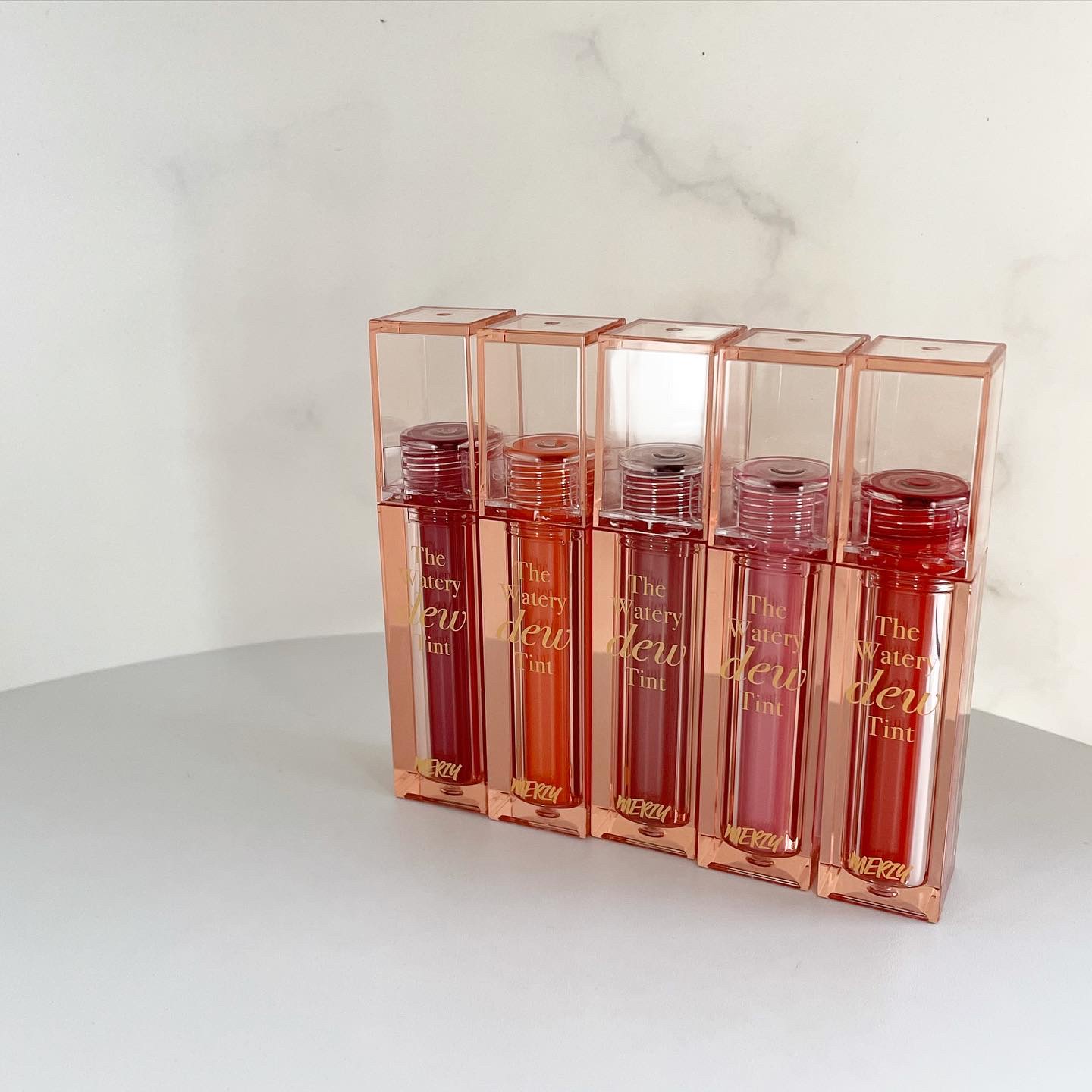 ザ ウォータリーデューティント/MERZY/リップティントを使ったクチコミ（1枚目）