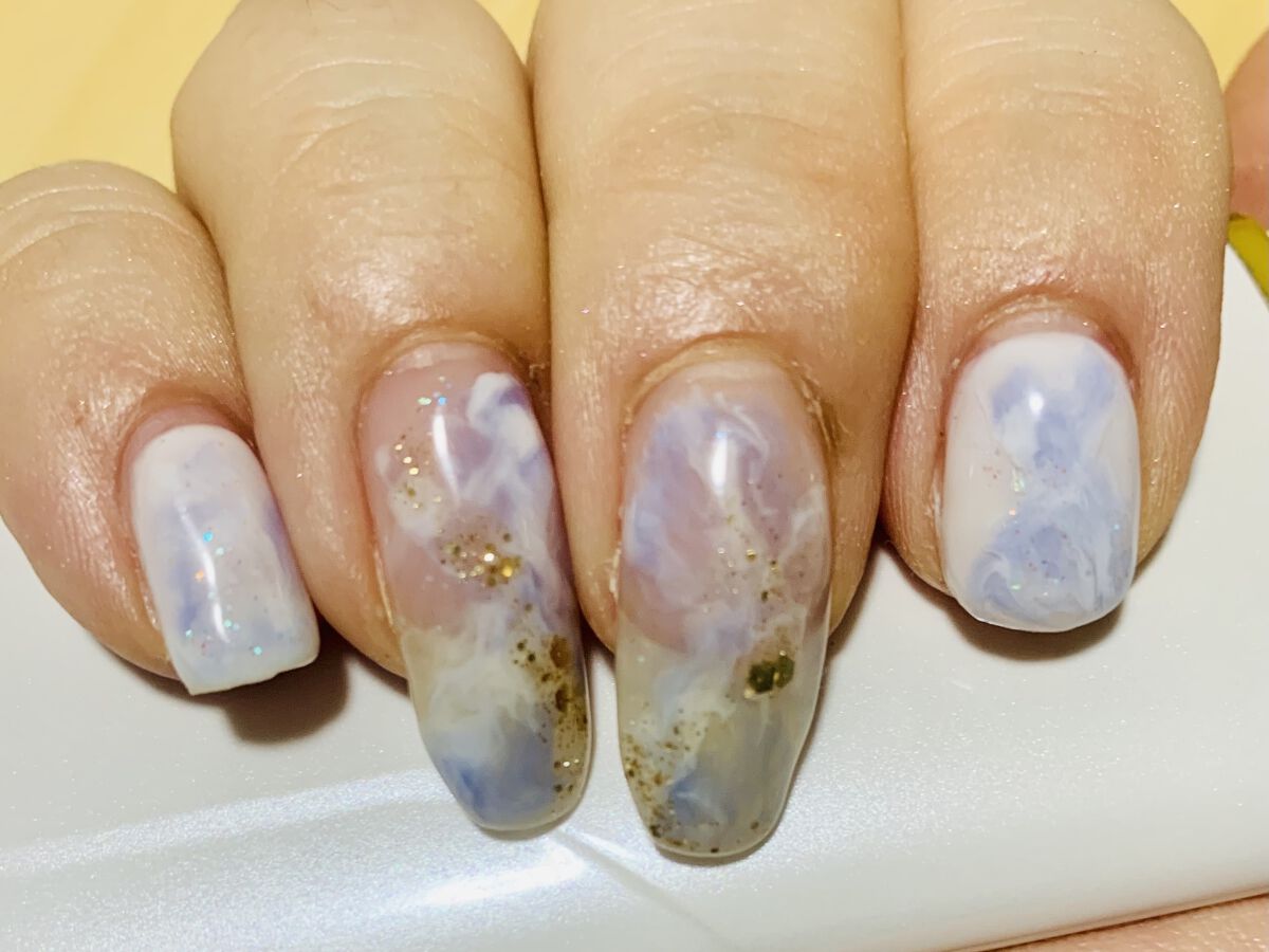 BRG ジェルネイル/DAISO/ジェルネイルを使ったクチコミ（2枚目）