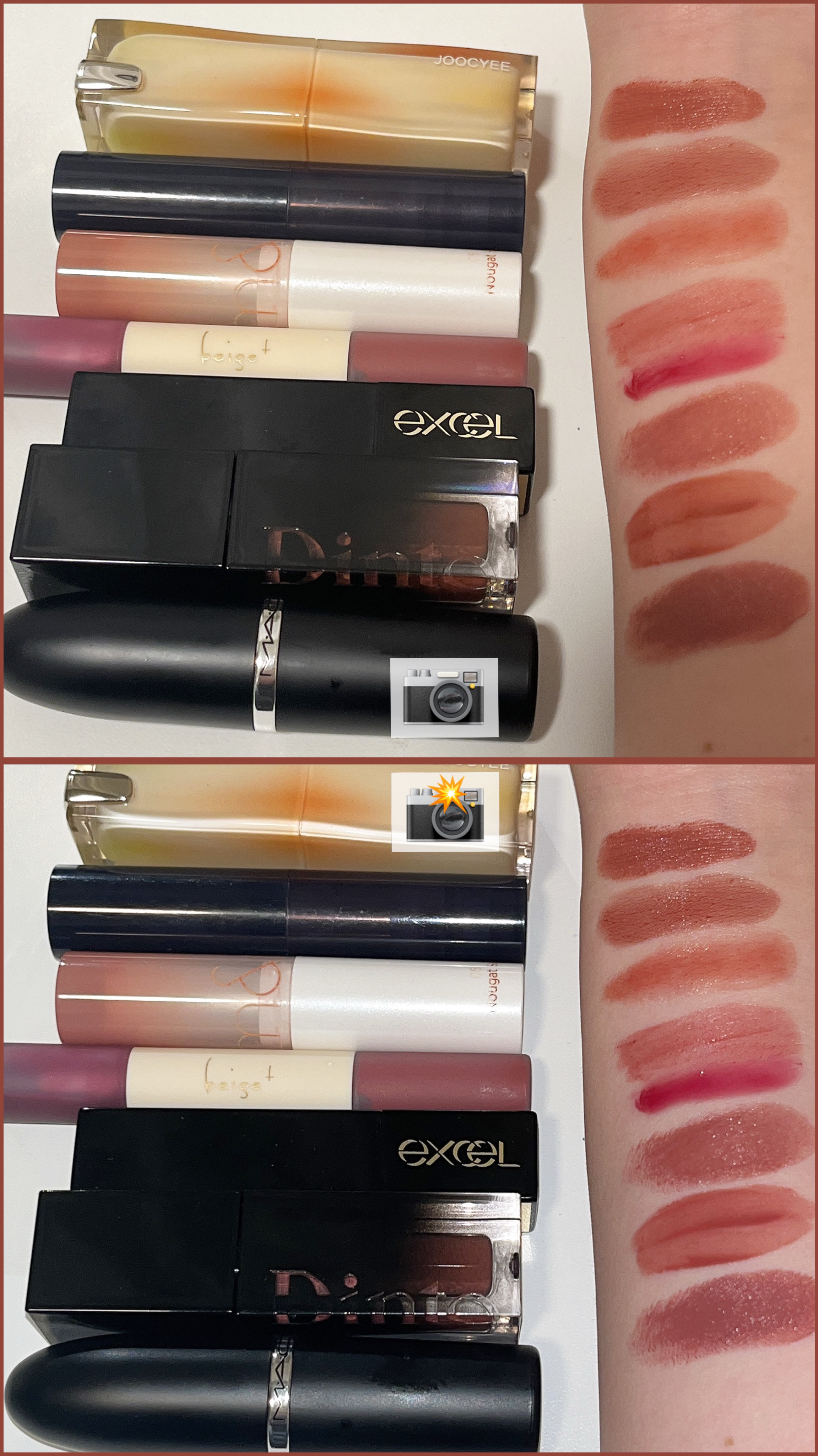 グラスティングメルティングバーム/rom&nd/リップバームを使ったクチコミ（3枚目）