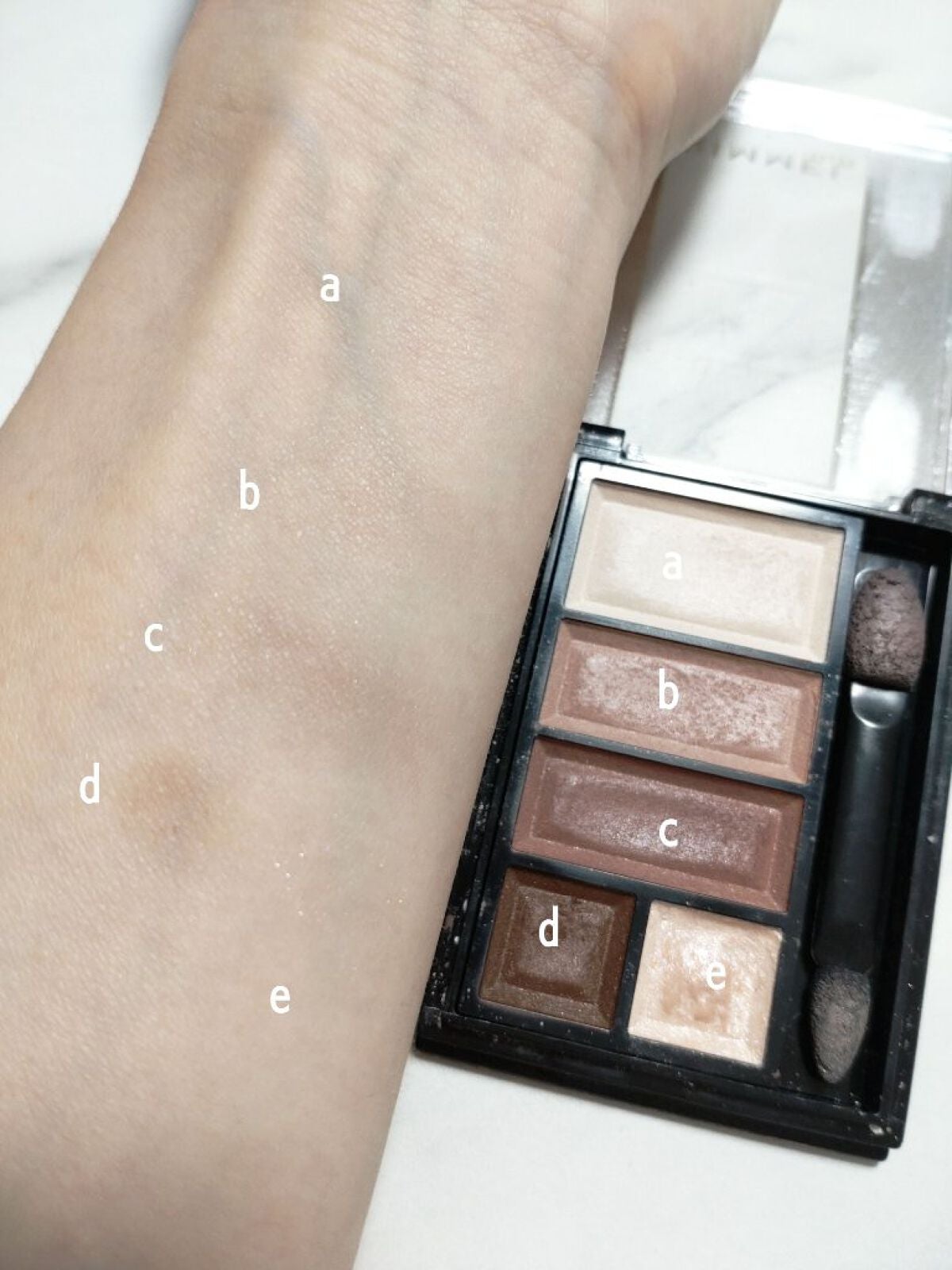 ショコラスウィート アイズ ソフトマット/リンメル ロンドン/アイシャドウパレットを使ったクチコミ(2枚目)