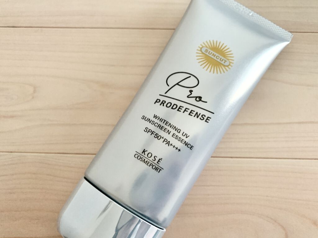 プロディフェンス ホワイトニングUV エッセンス/サンカット®/日焼け止めローションを使ったクチコミ（1枚目）