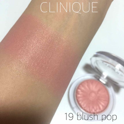 チーク ポップ/CLINIQUE/パウダーチークを使ったクチコミ(1枚目)