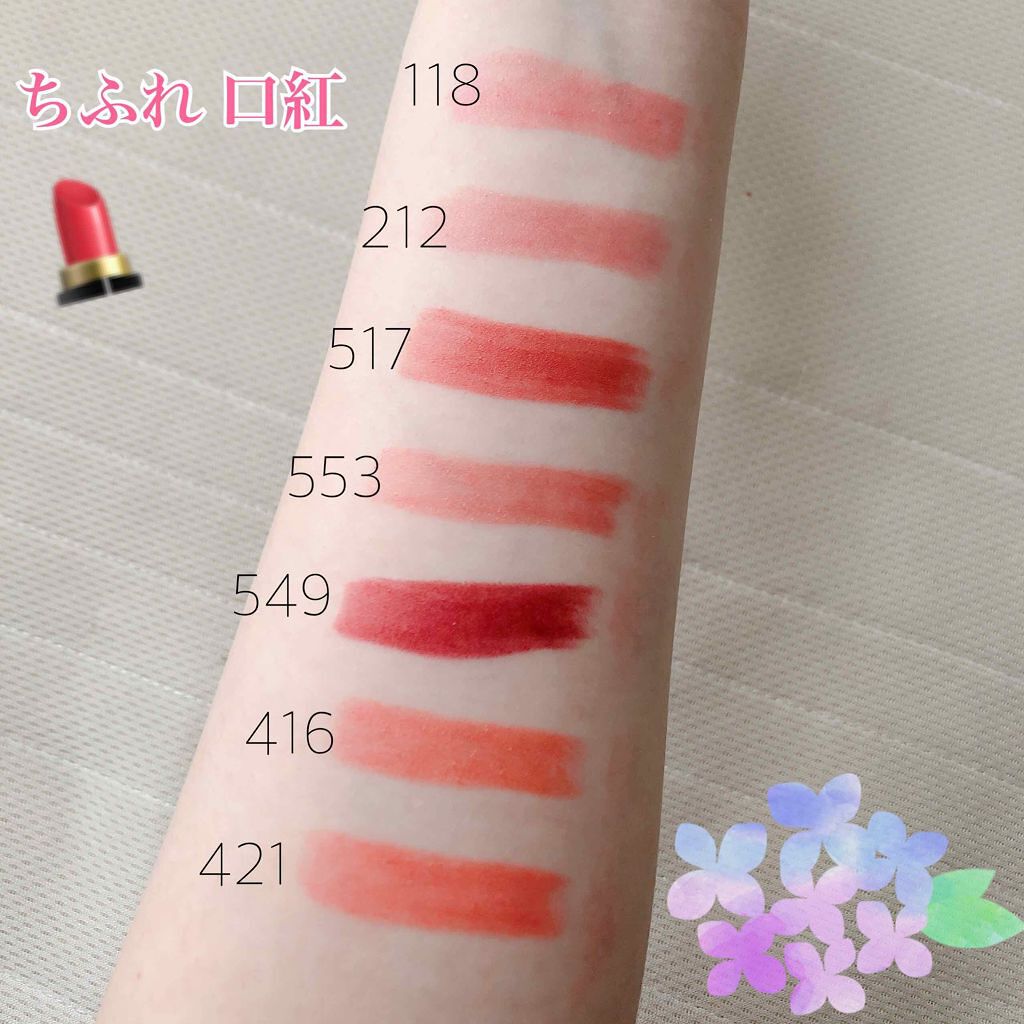 口紅（詰替用）/ちふれ/口紅を使ったクチコミ（1枚目）