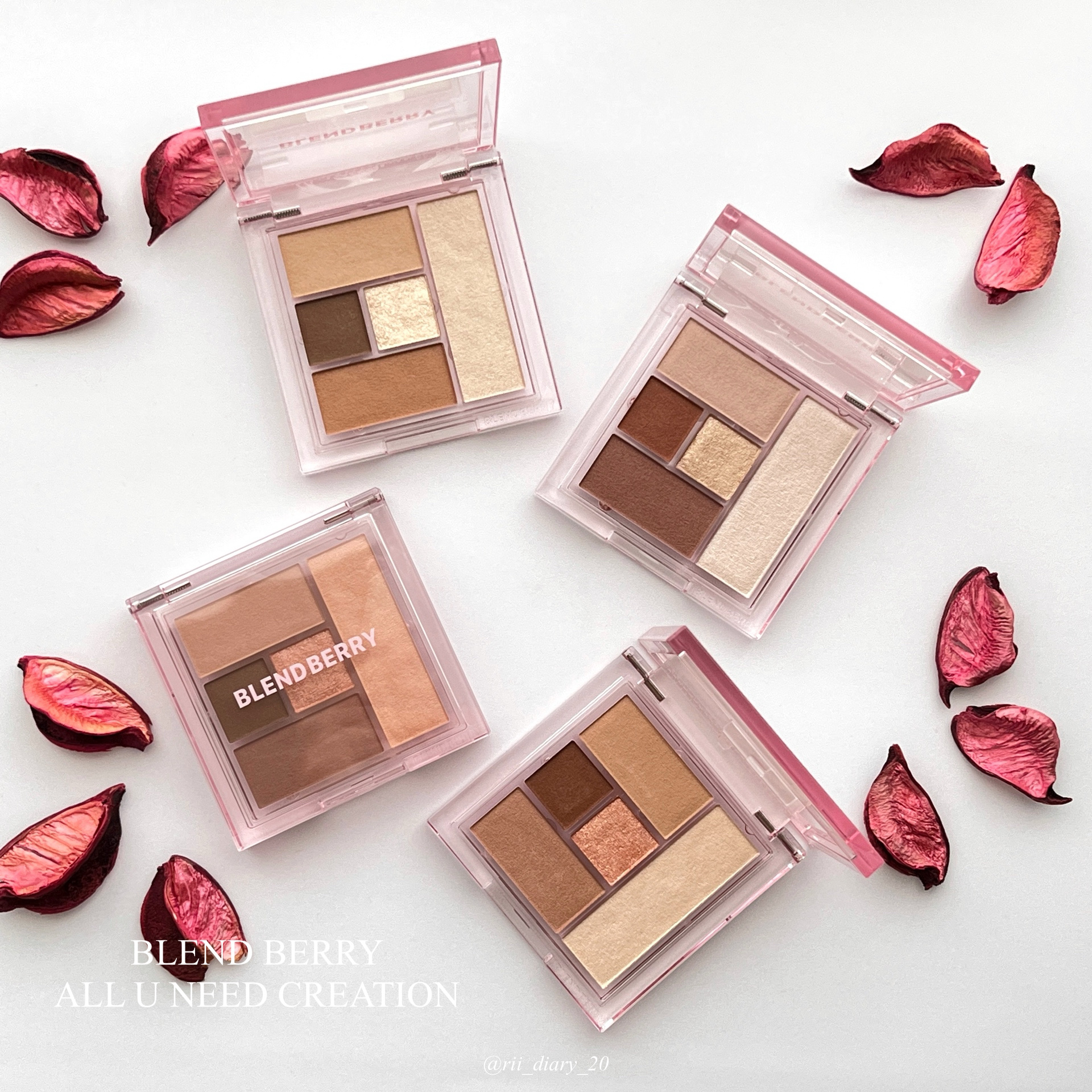 ブレンドベリー オールユーニード クリエイション 004 サンライトレイヤー/BLEND BERRY/マルチパレットを使ったクチコミ（2枚目）