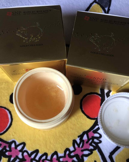 SNP ゴールド コラーゲン スリーピング パック/SNP/シートマスク・パックを使ったクチコミ(2枚目)