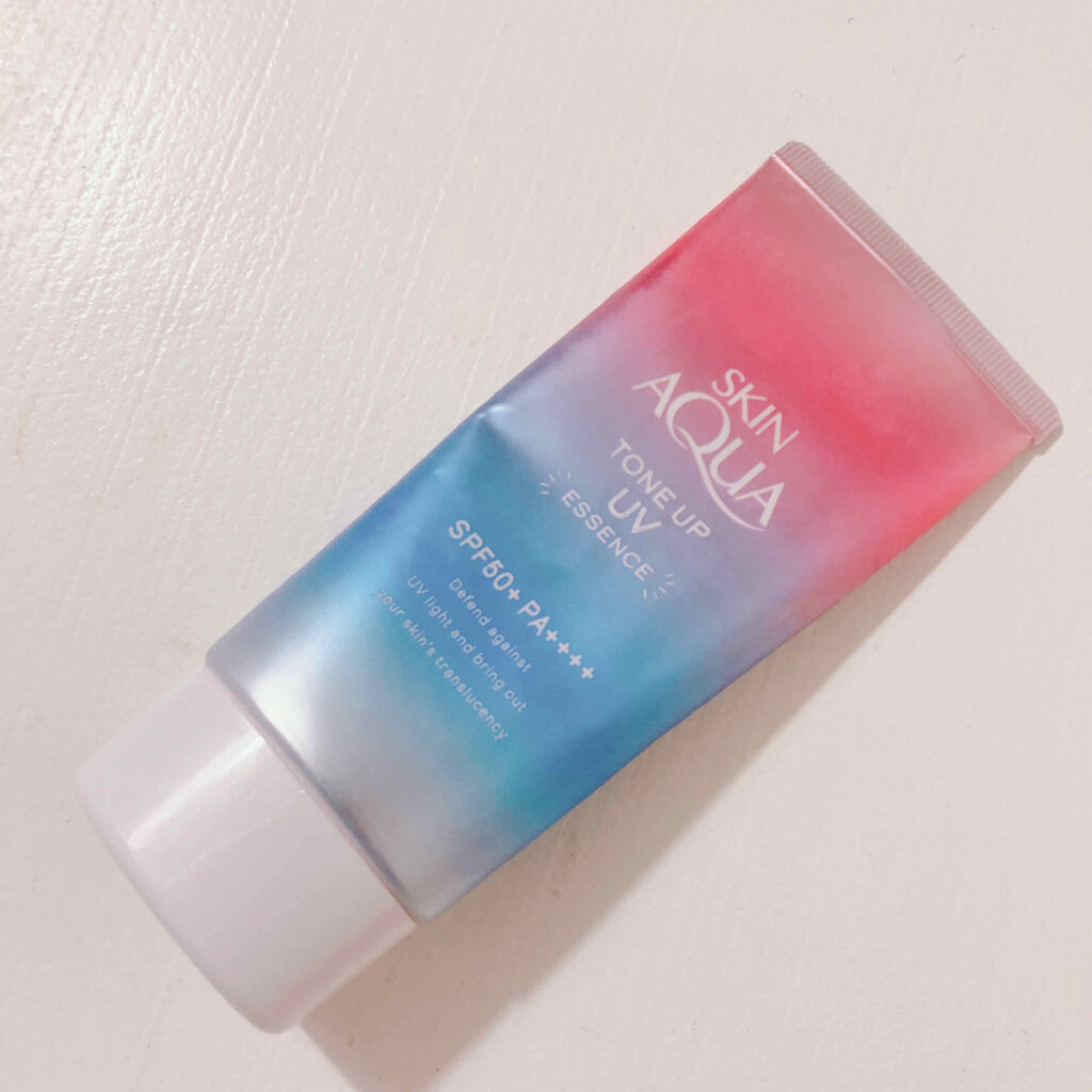 スキンアクア トーンアップUVエッセンス/スキンアクア/日焼け止めクリームを使ったクチコミ（1枚目）