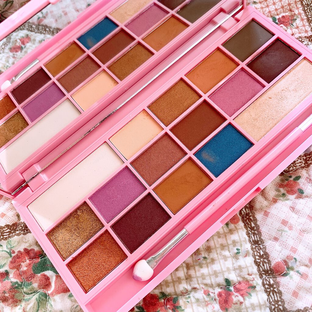 アイラブチョコレート/MAKEUP REVOLUTION/アイシャドウパレットを使ったクチコミ(2枚目)