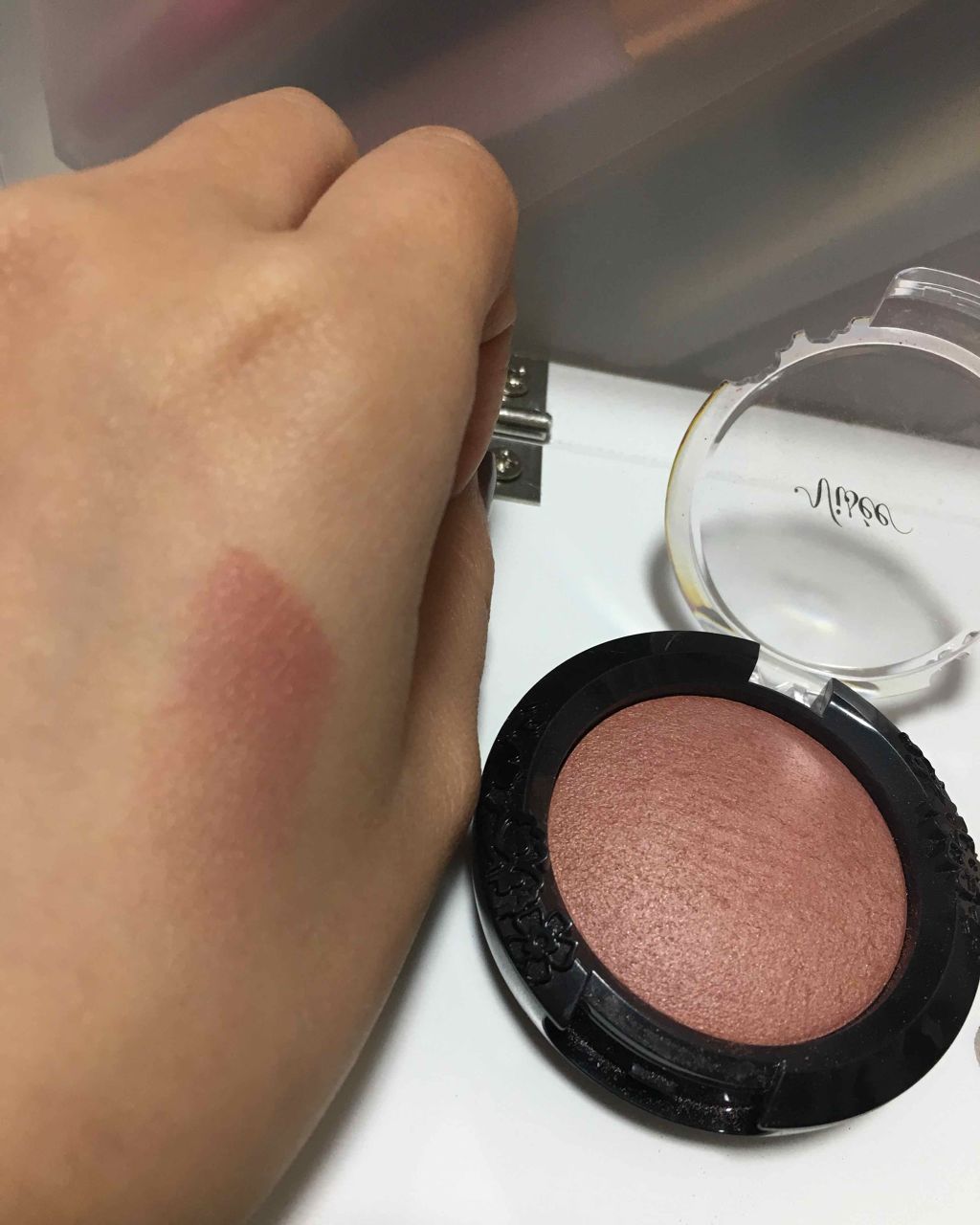 リシェ フォギーオン チークス/Visée/パウダーチークを使ったクチコミ(2枚目)