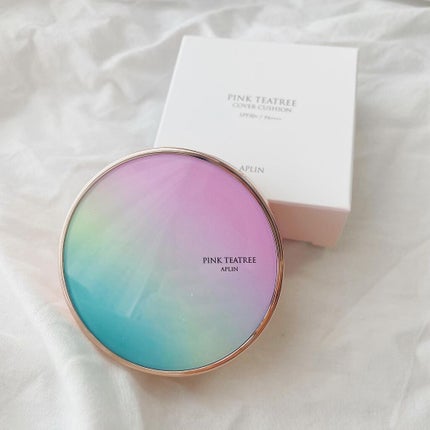 ピンクティーツリーカバークッション/APLIN/クッションファンデーションを使ったクチコミ(1枚目)