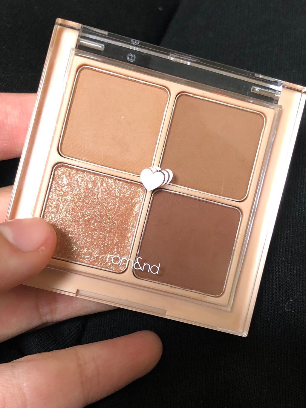 ベターザンアイズ/rom&nd/アイシャドウパレットを使ったクチコミ(1枚目)