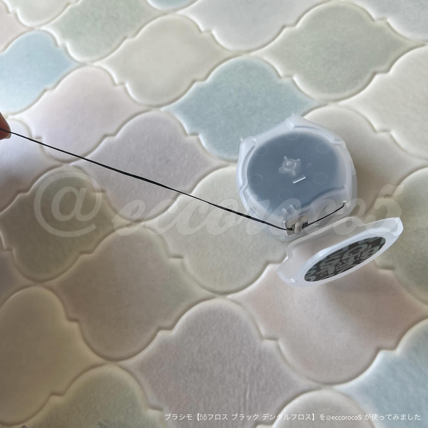 BBフロス ブラック デンタルフロス/ブラシモ/デンタルフロス・歯間ブラシを使ったクチコミ（2枚目）