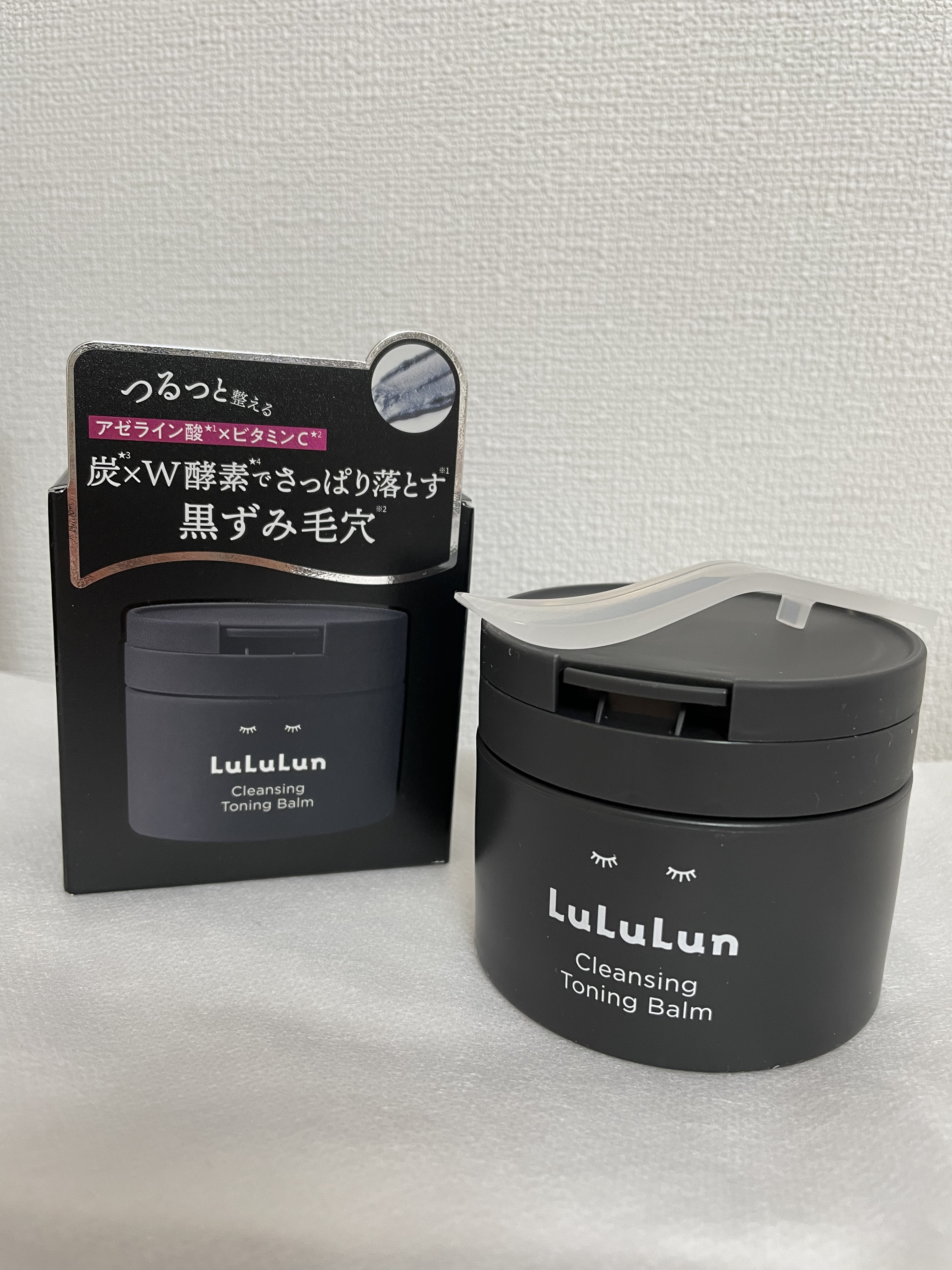 ルルルンクレンジング トーニングバーム CLEAR BLACK/ルルルン/クレンジングバームを使ったクチコミ（2枚目）