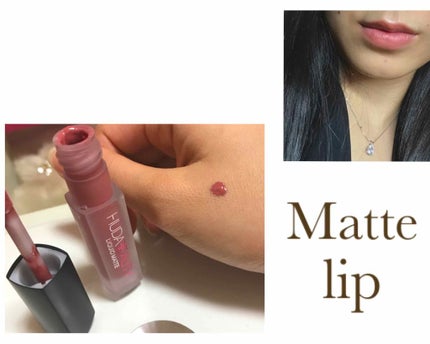LIQUD MATTEリップ/Huda Beauty/口紅を使ったクチコミ(2枚目)