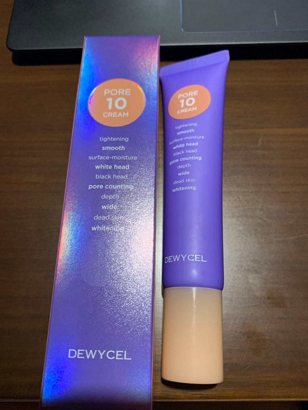 ポアーテンクリーム/DEWYCEL/化粧下地を使ったクチコミ(1枚目)