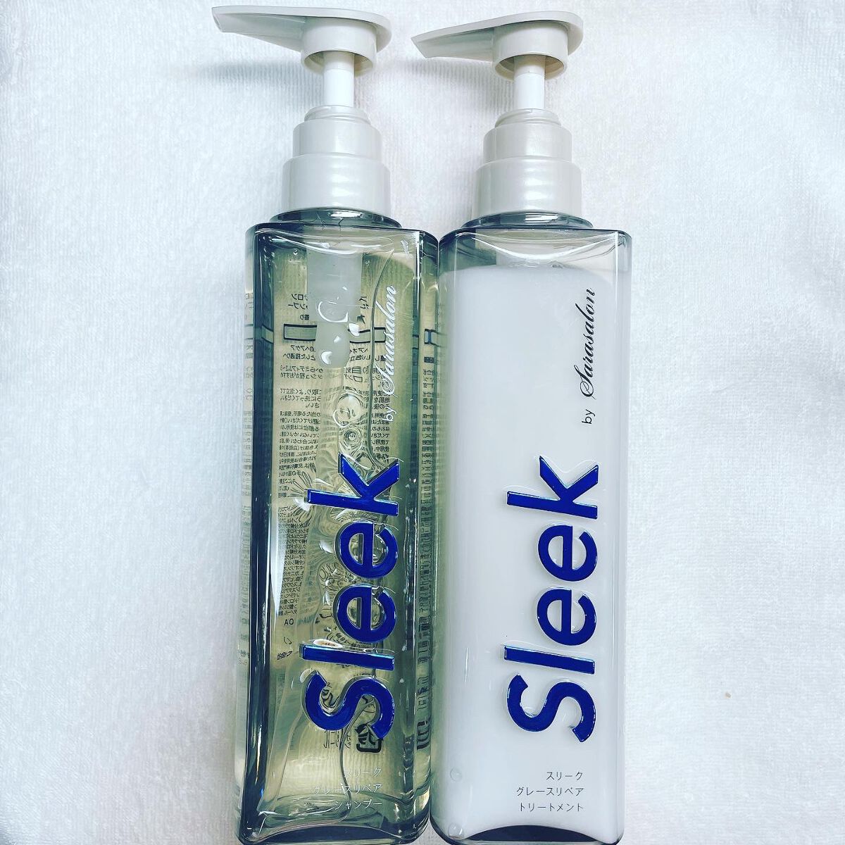 グレースリペアシャンプー／トリートメント/スリーク by サラサロン/市販シャンプーを使ったクチコミ（1枚目）