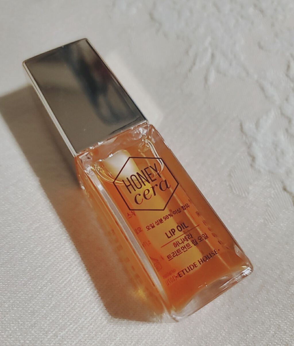 Hセラ トリートメント リップオイル/ETUDE/リップグロスを使ったクチコミ（1枚目）