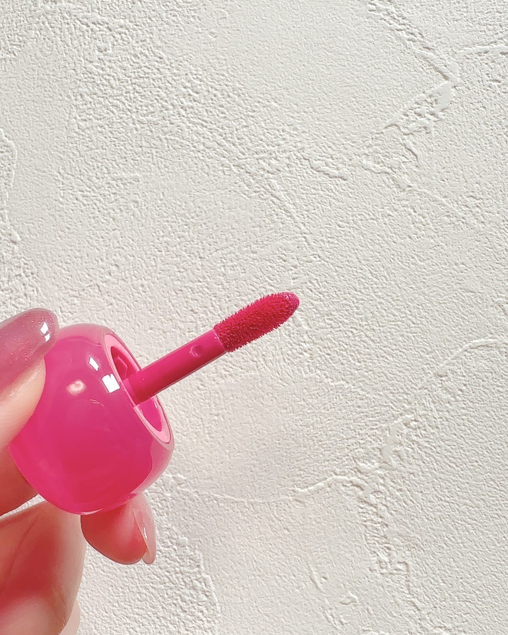 フィー ピンクオブセッションステイフィットティント G06 ウェイピンク/fwee/リップティントを使ったクチコミ（3枚目）