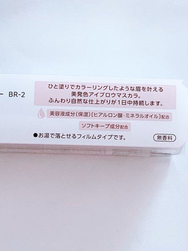 リシェ インスタント アイブロウ カラー/Visée/眉マスカラを使ったクチコミ（5枚目）