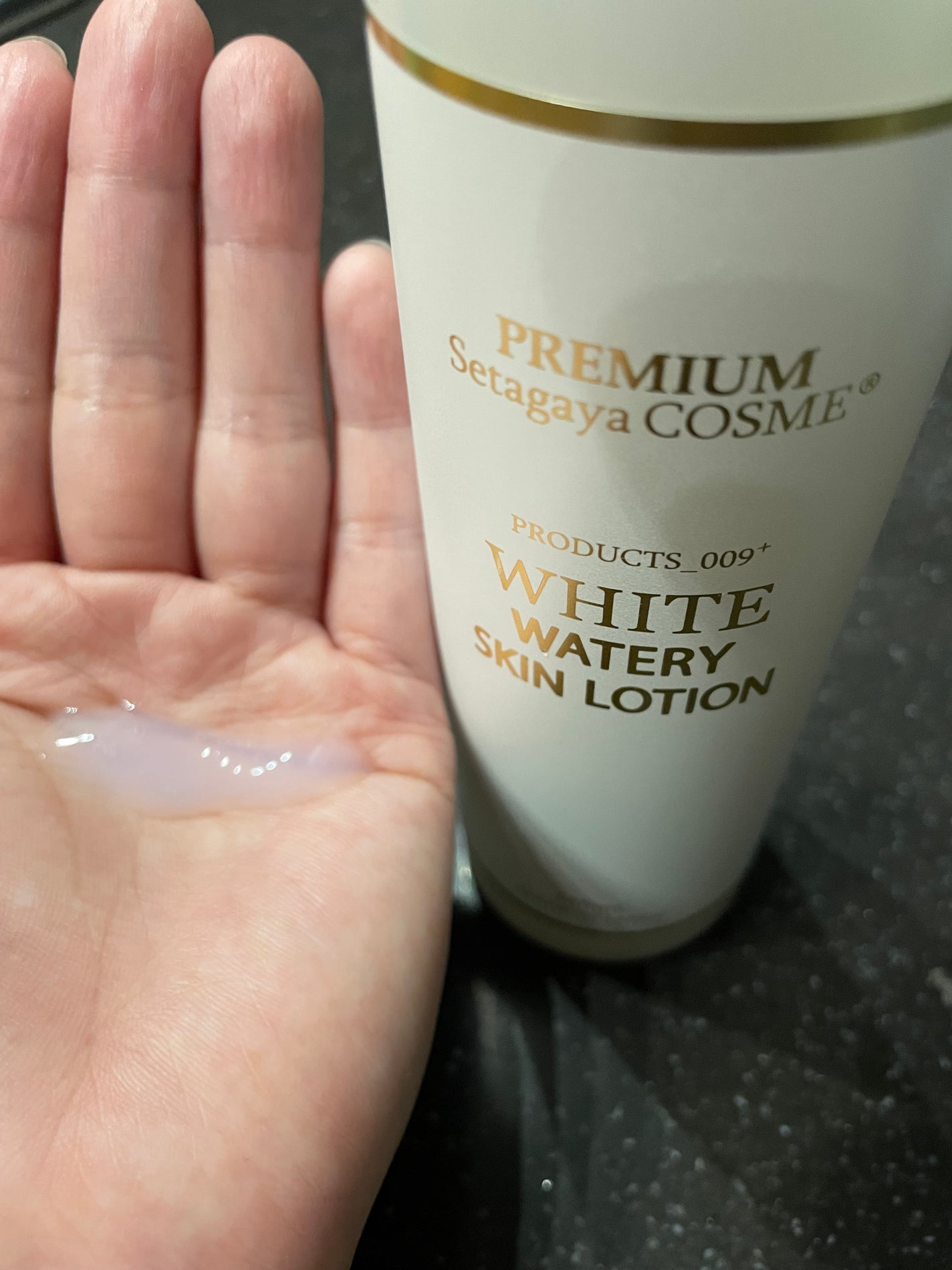 美白ウォータリースキンローション/世田谷コスメ/化粧水を使ったクチコミ(2枚目)
