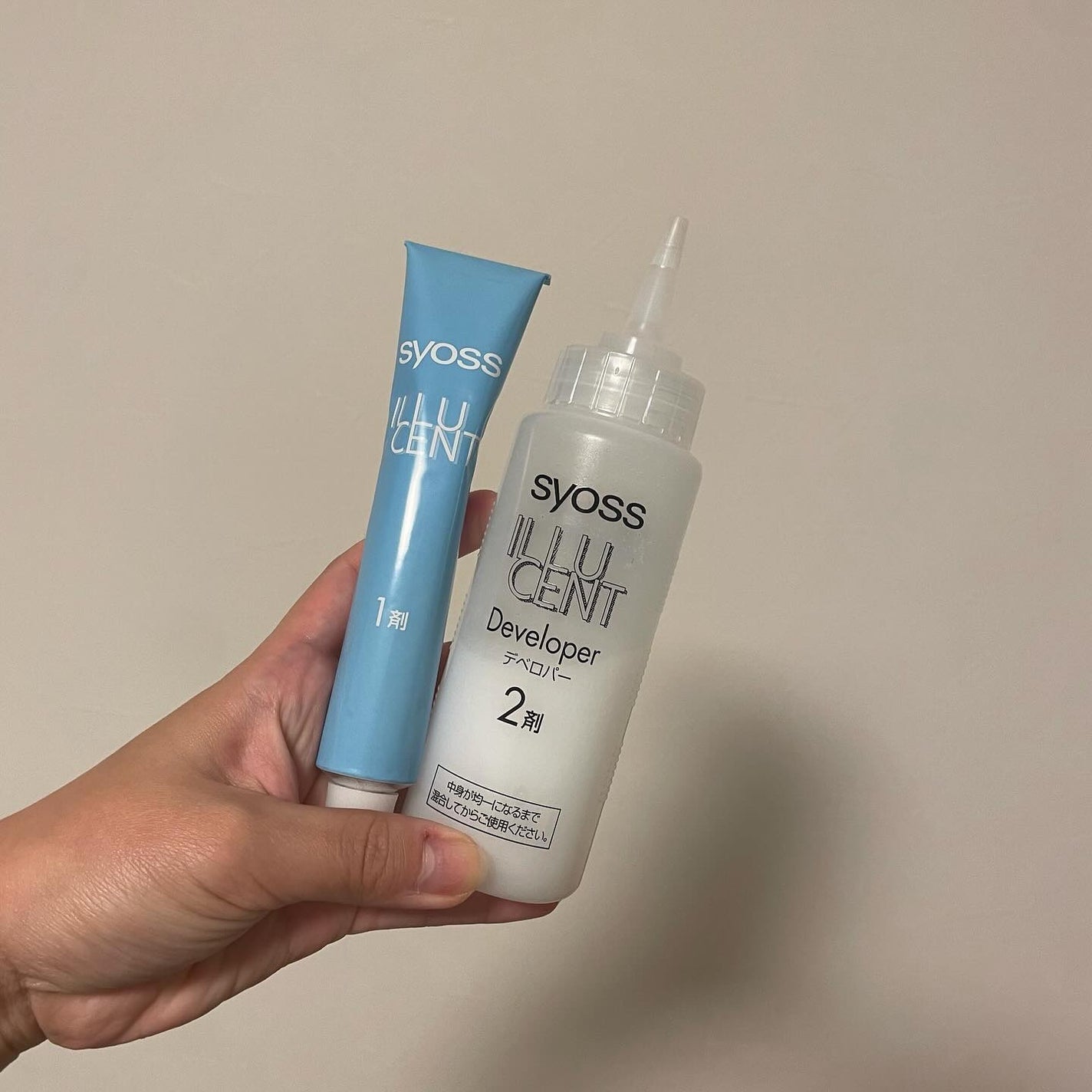 イルーセント ミルキーヘアカラー/サイオス/ヘアカラーを使ったクチコミ(5枚目)