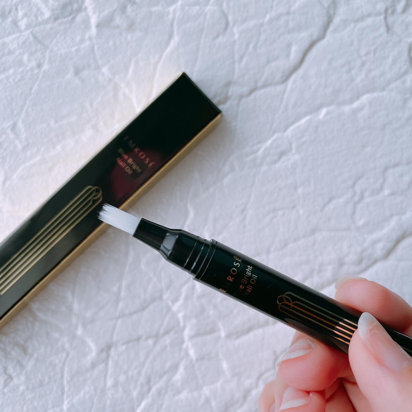 ブルーブライトネイルオイル/EMROSÉ/ネイルオイル・トリートメントを使ったクチコミ（3枚目）