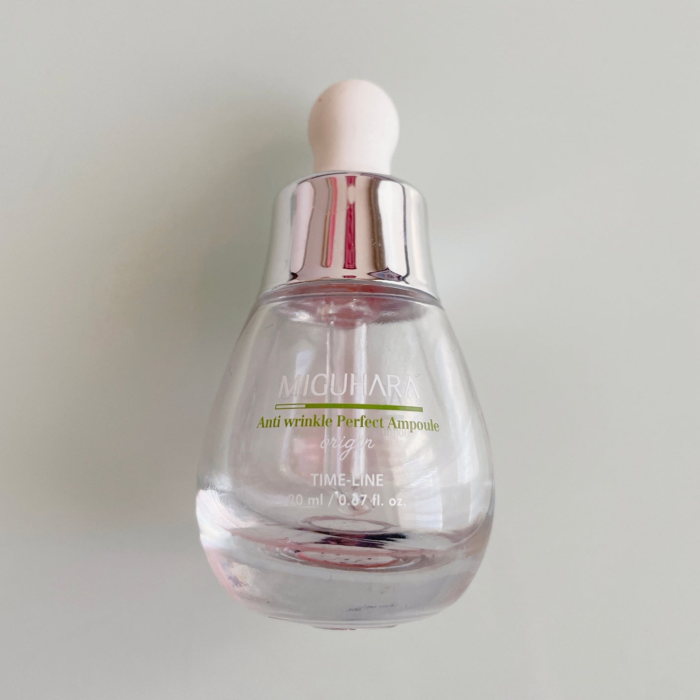 アンチリンクルエフェクトアンプルオリジン/MIGUHARA/美容液を使ったクチコミ(1枚目)