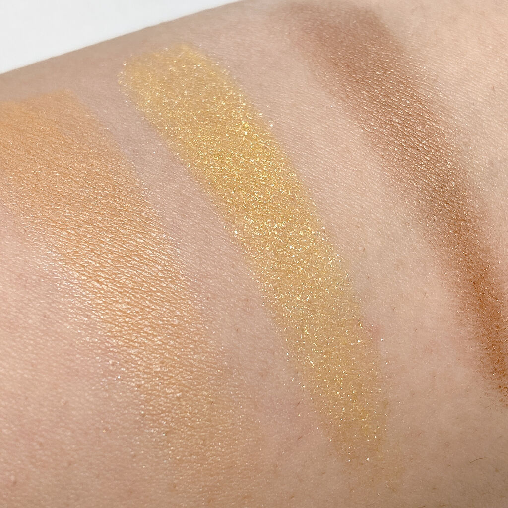 パーツリサイズシャドウ YL-1 キャメルイエロー/KATE/アイシャドウパレットを使ったクチコミ（3枚目）