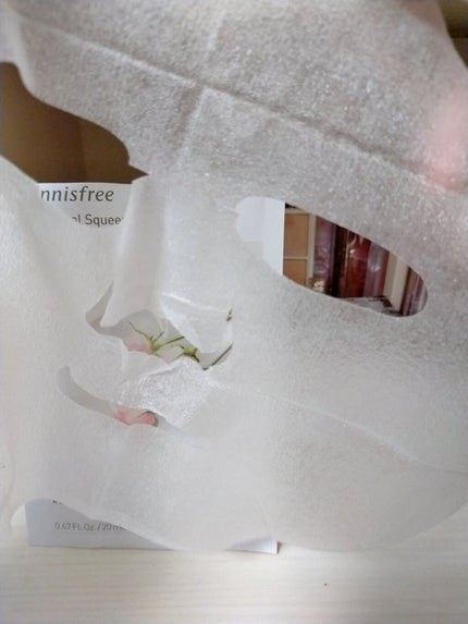 マイリアル スクイーズ マスクシート/innisfree/シートマスク・パックを使ったクチコミ(4枚目)