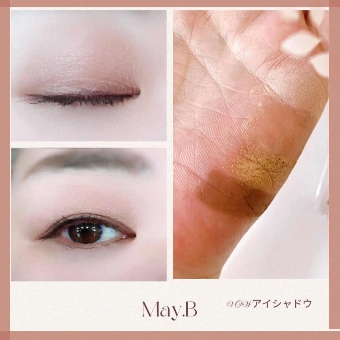 キャビアモイストタッチアイカラー /VOW/アイシャドウパレットを使ったクチコミ(3枚目)