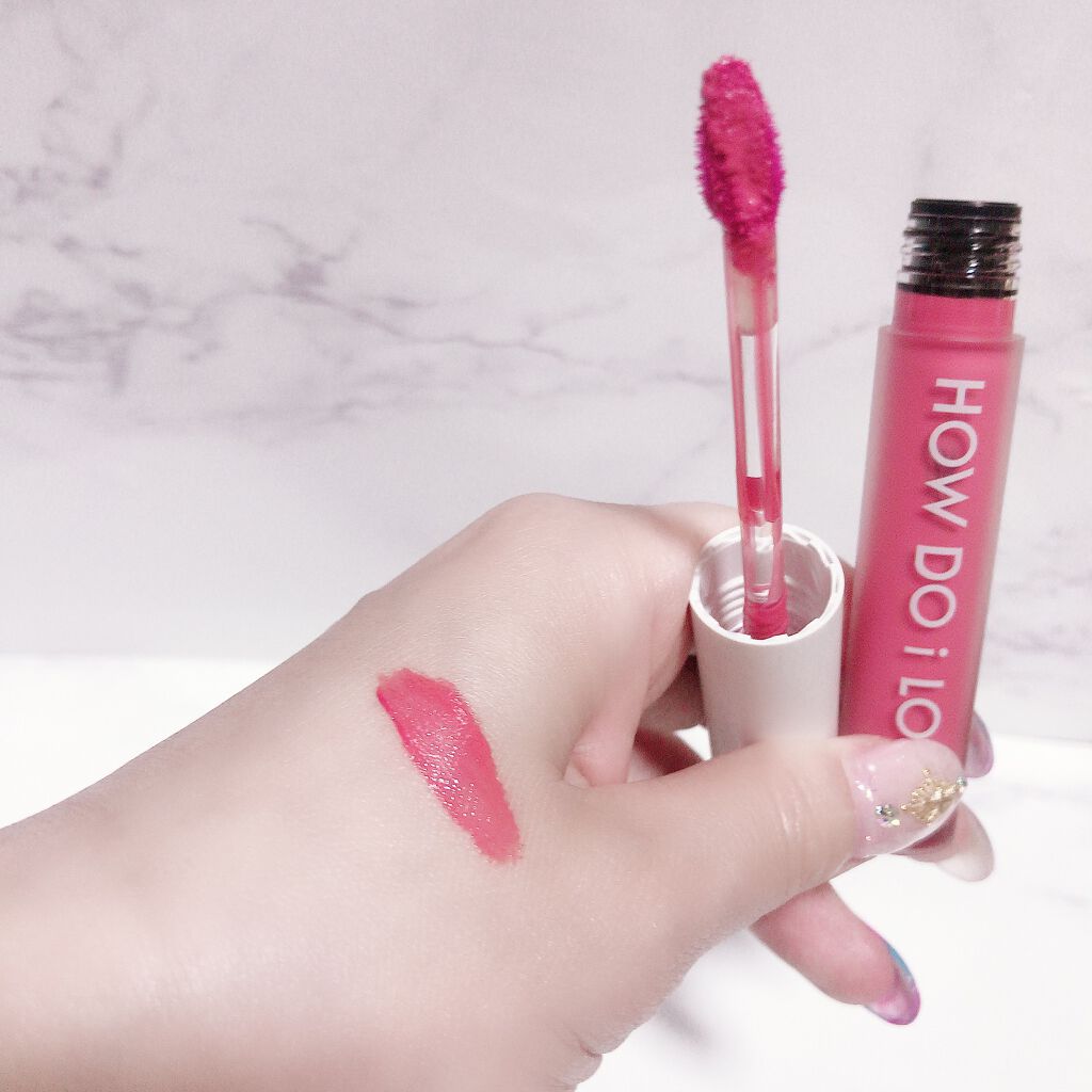 エマルジョンリップティント/HOWDOiLOOK/リップティントを使ったクチコミ（2枚目）