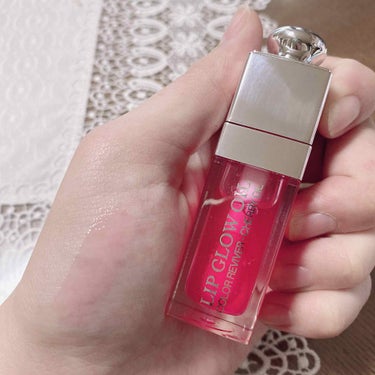 Dior ディオール アディクト リップ グロウ オイルのクチコミ「Dior addict LIP GROW OIL 015

リップオイルやっと買いました♡♡♡.....」（2枚目）