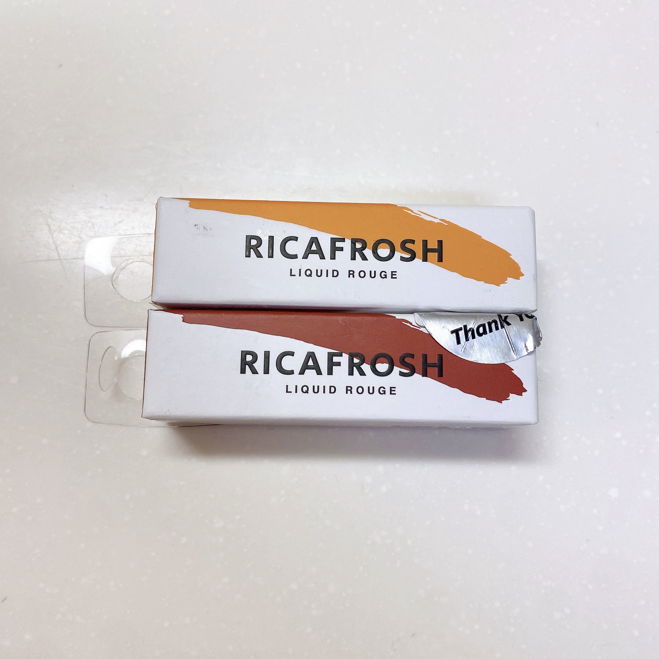 ジューシーリブティント/RICAFROSH/リップティントを使ったクチコミ（3枚目）