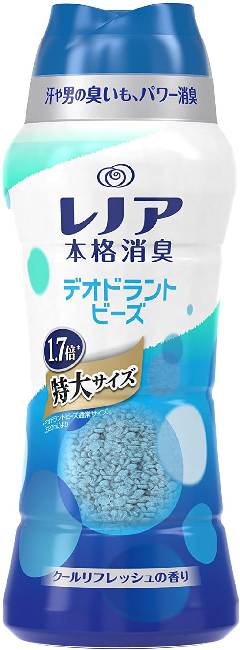レノアプラス 衣類の消臭専用デオドラントビーズ クールリフレッシュの香り 特大 885ml