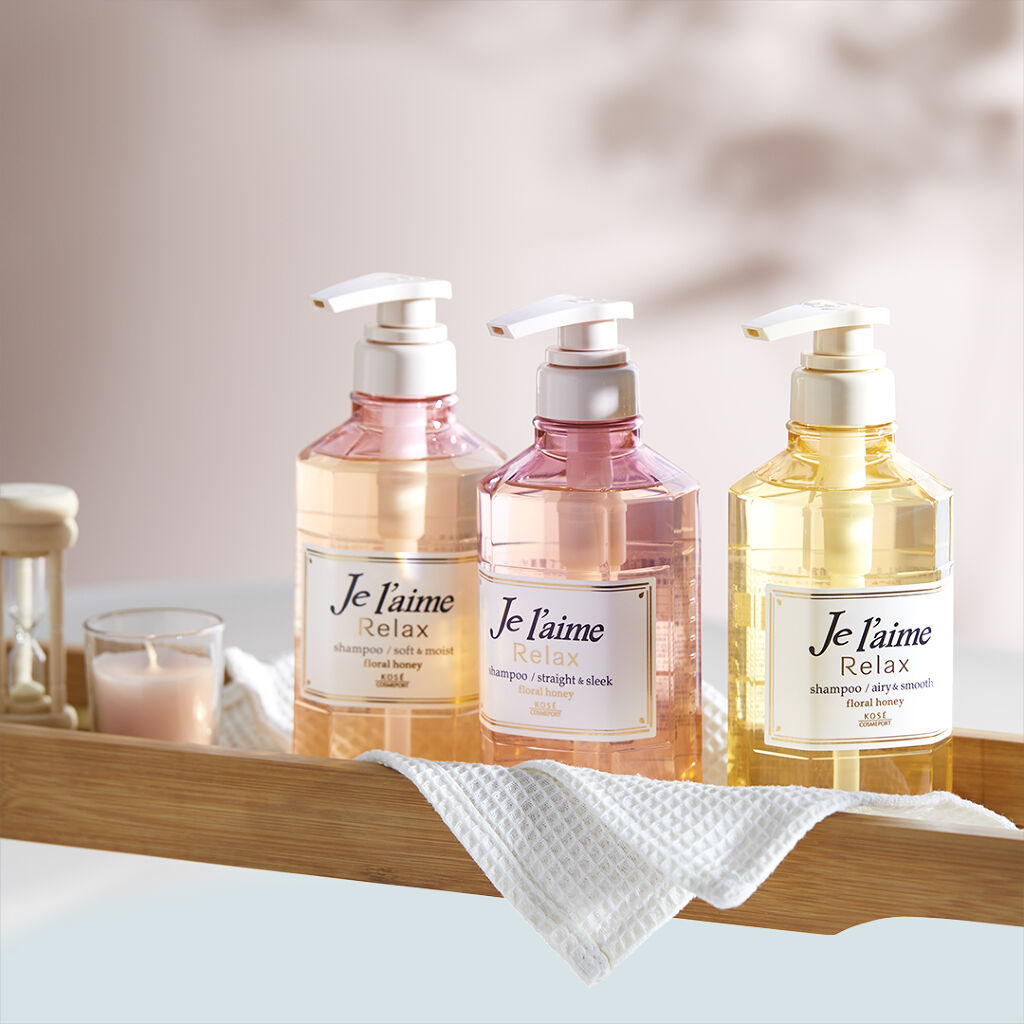 リラックス シャンプー／ヘアコンディショナー(ストレート＆スリーク)/Je l'aime/市販シャンプーを使ったクチコミ（1枚目）