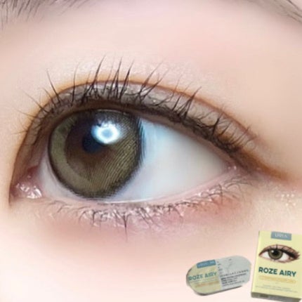 CANNA ROZE AIRY/URIA i-DOL/カラーコンタクトレンズを使ったクチコミ(9枚目)