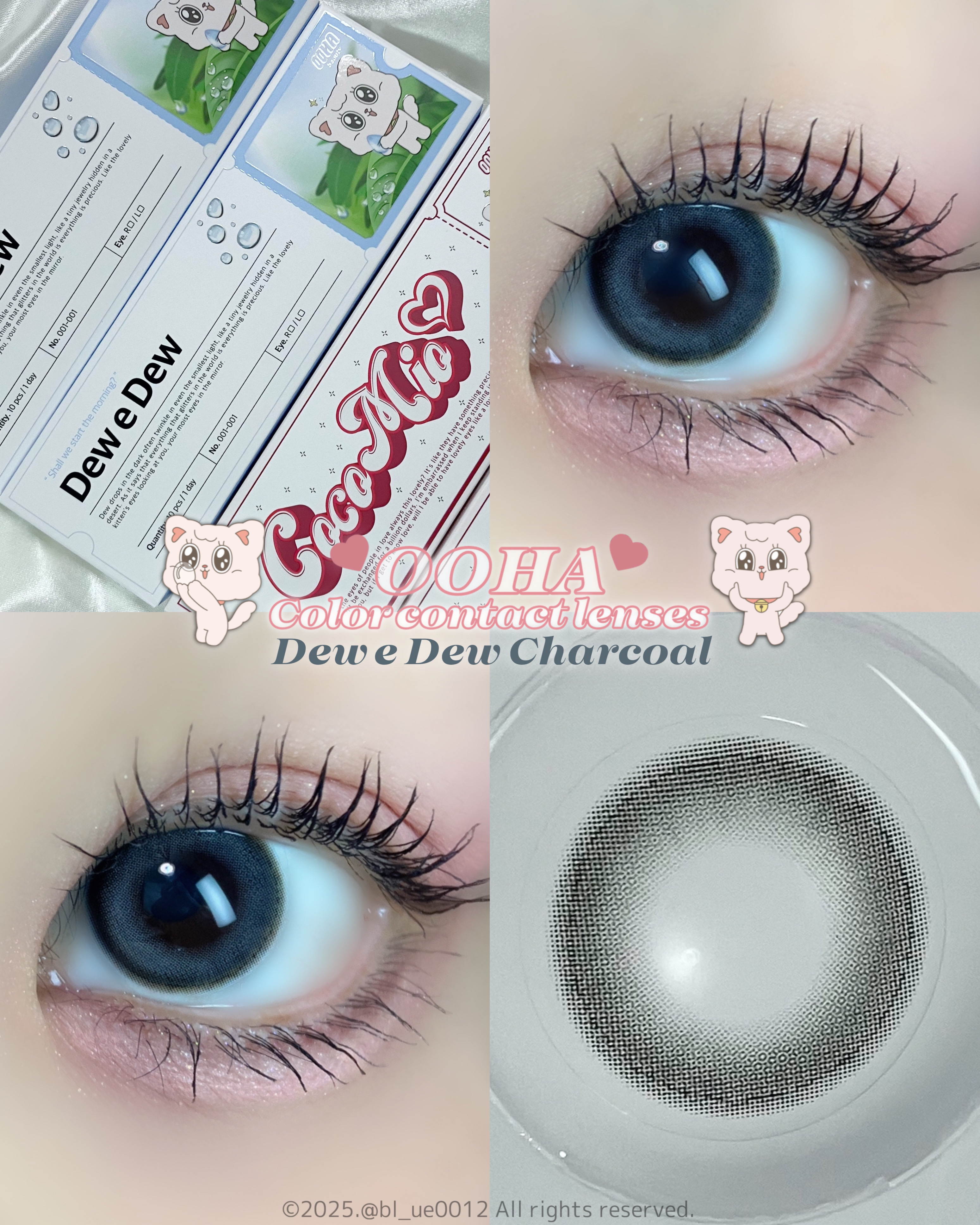 OOHA Dew e Dew 1day/OOHA/ワンデー（１DAY）カラコンを使ったクチコミ（1枚目）