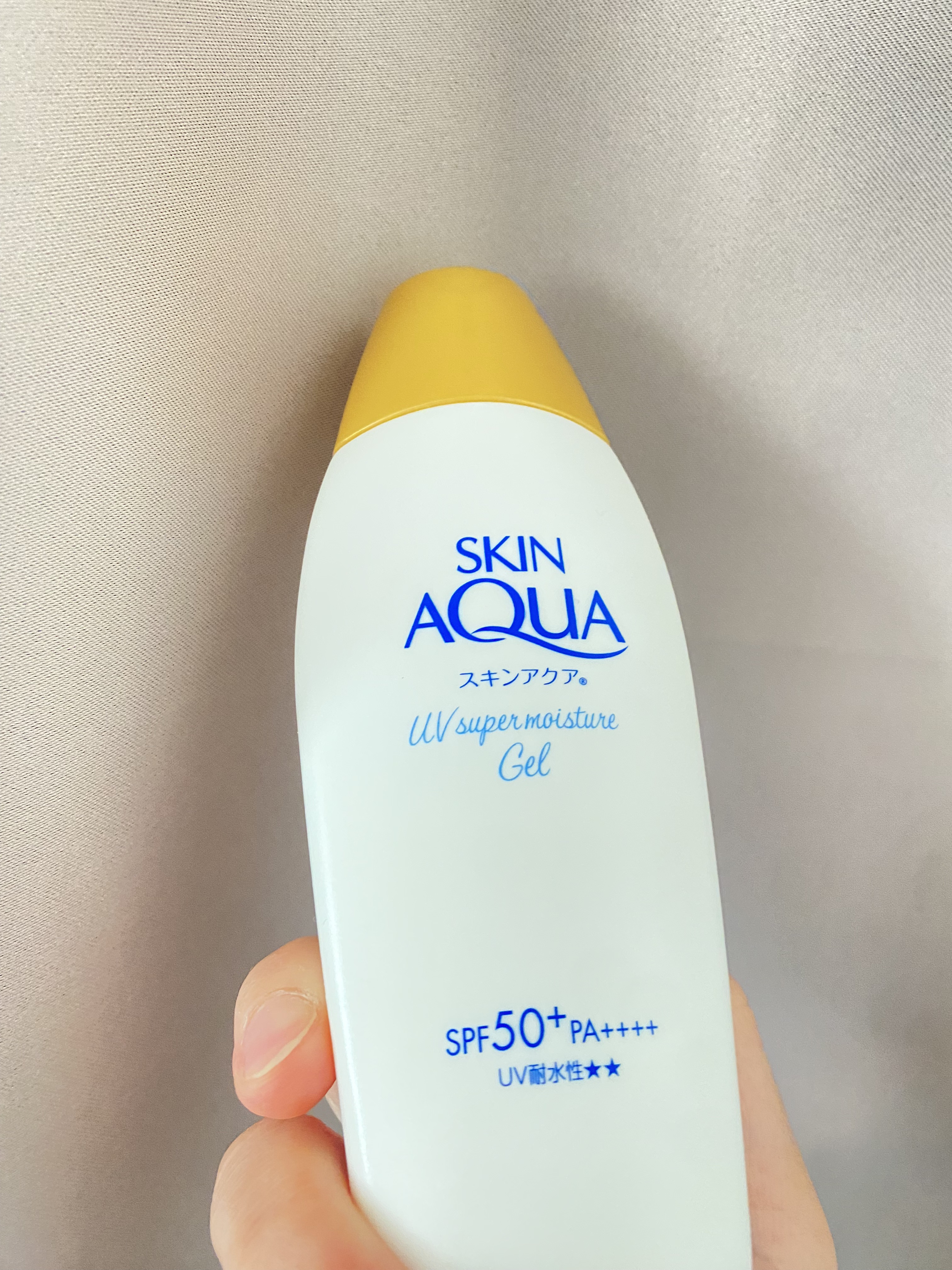 スキンアクア スーパーモイスチャージェル/スキンアクア/日焼け止めジェルを使ったクチコミ（1枚目）