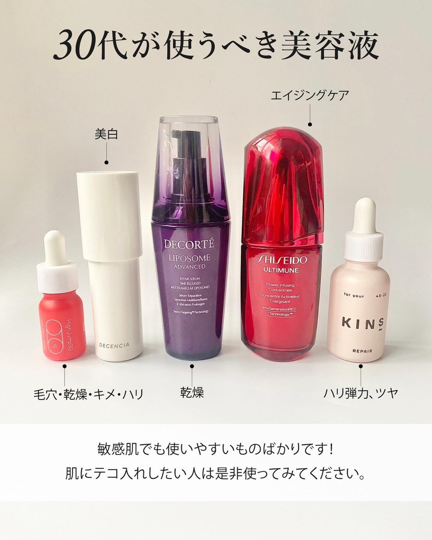 リポソーム アドバンスト リペアセラム/DECORTÉ/美容液を使ったクチコミ(8枚目)